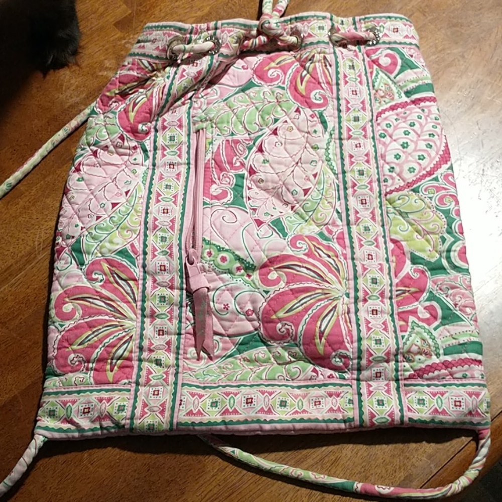 Drawstring Vera Bradley Backpack